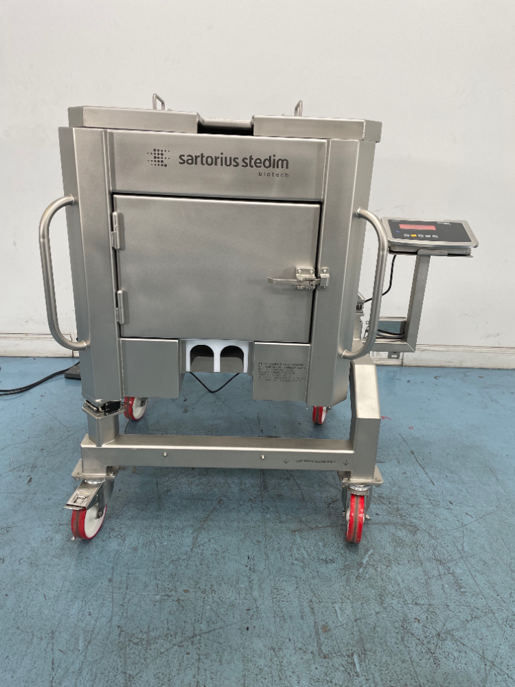 Image of Sartorius 200L Palletank Cubical Jacketed Mixer